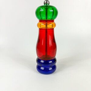 Olde Thompson Sunset Colorful Multicolor Acrylic Pepper Grinder